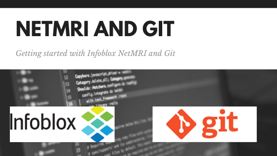 Getting Started with Infoblox NetMRI BootStrap
